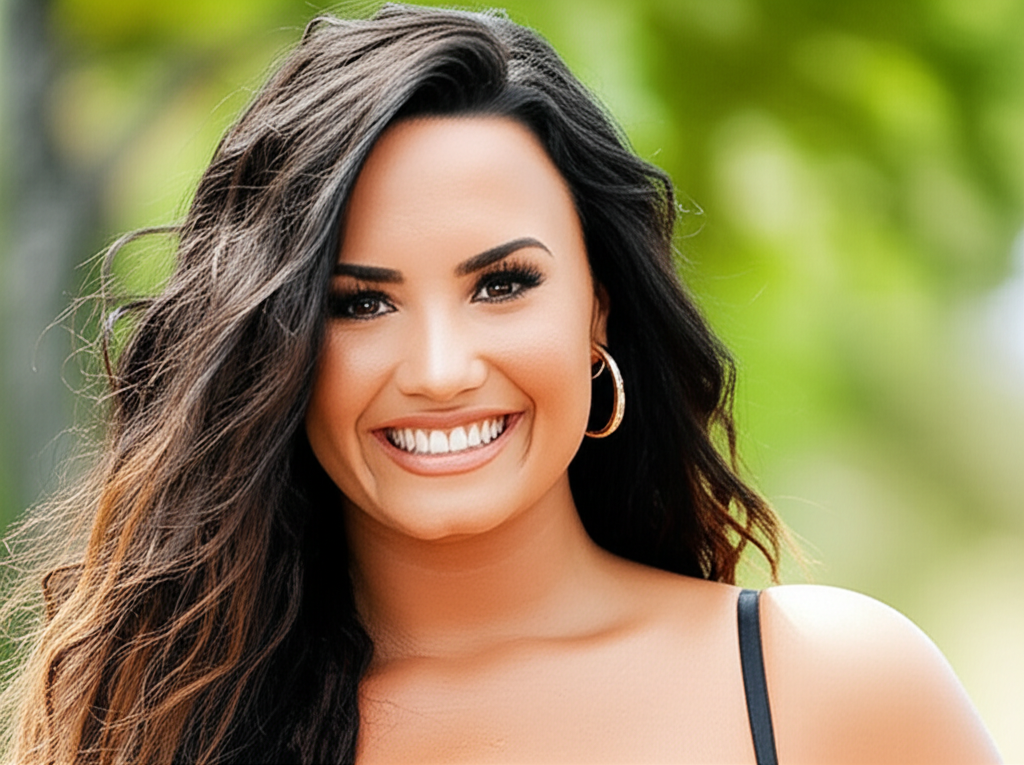 Generate a high-quality, relevant image prompt for an article about: Demi Lovato Weight Loss: Effort