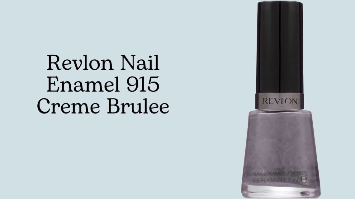 Revlon Nail Enamel 915 Creme Brulee
