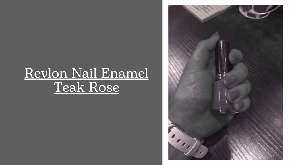 Revlon Nail Enamel Teak Rose