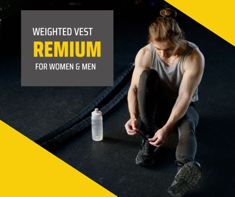 Weighted Vest Premium for Women & Men