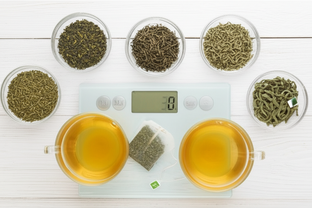 Generate a high-quality, relevant image prompt for an article about: What Brand of Green Tea Is Best