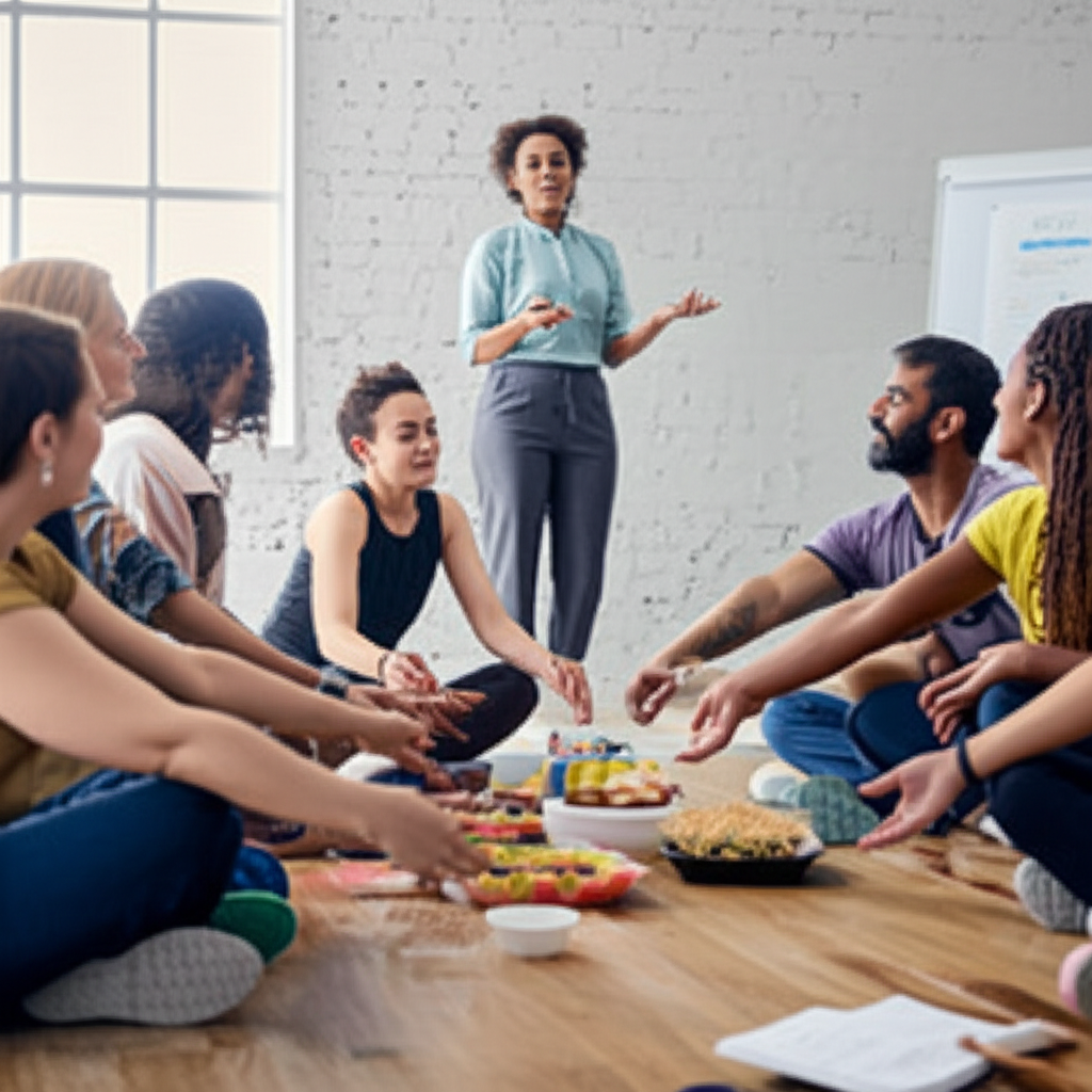 Generate a high-quality, relevant image prompt for an article about: Weight Loss Workshop: Proven Be