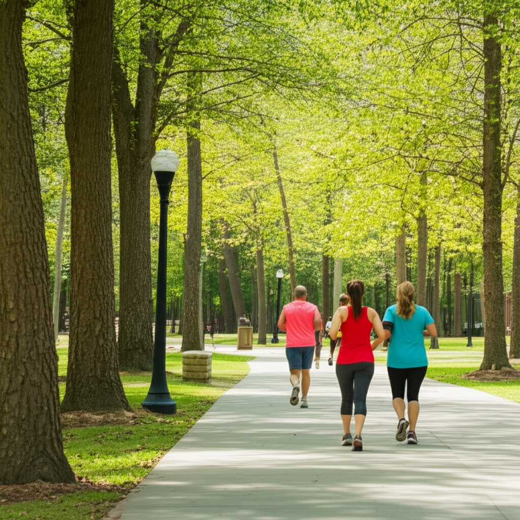 Generate a high-quality, relevant image prompt for an article about: Weight Loss The Woodlands: Prov