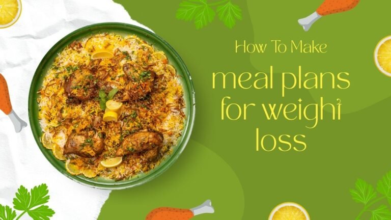 Meal Plans for Weight Loss: Easy, Effective, and Delicious Strategies meal plans for weight loss